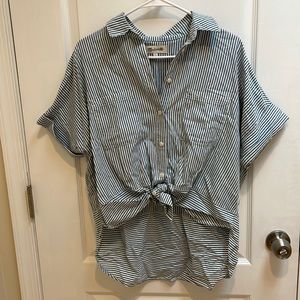 Madewell Button Up Top